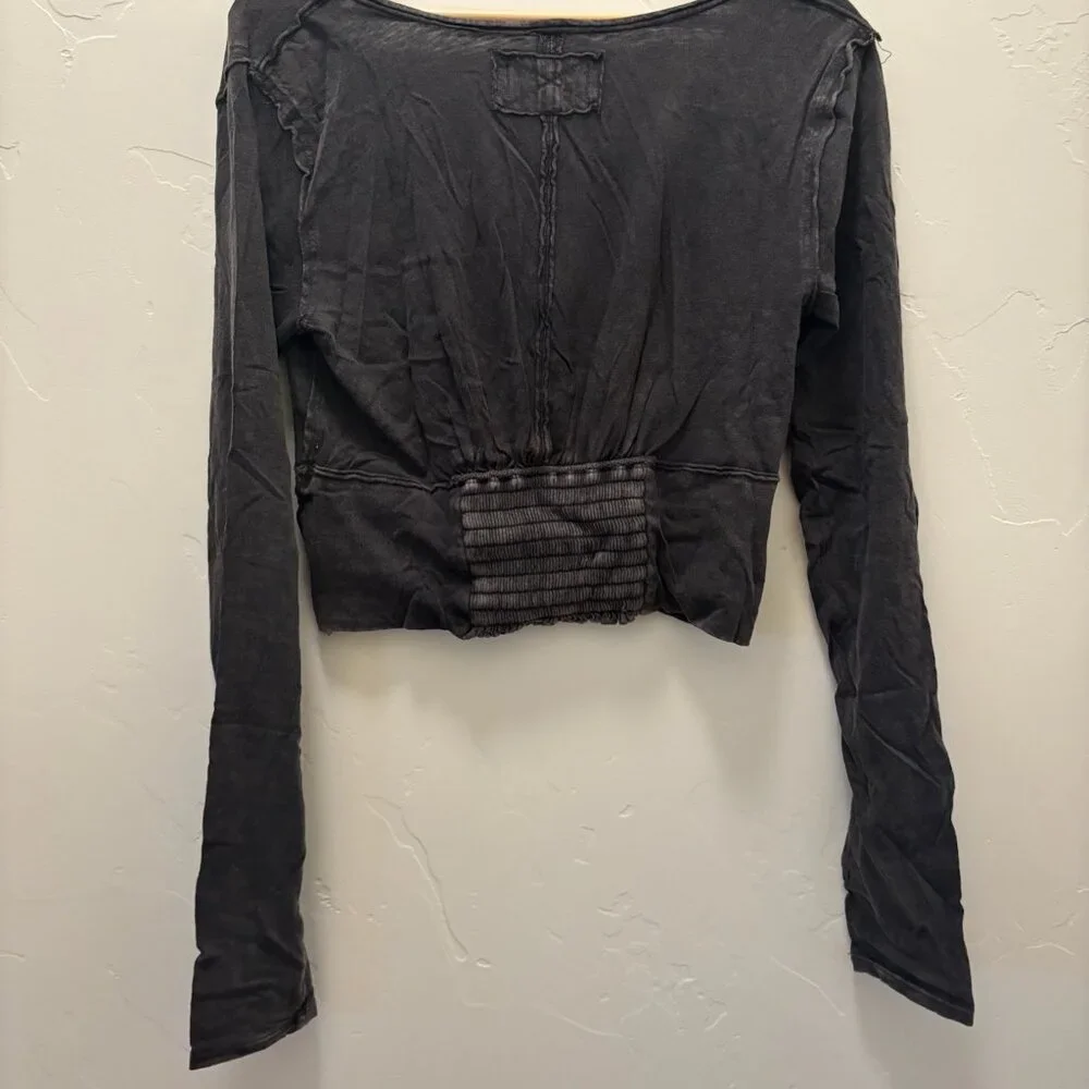 Free People Care FP Manchester Long Sleeve NWT * - Picture 4 of 4